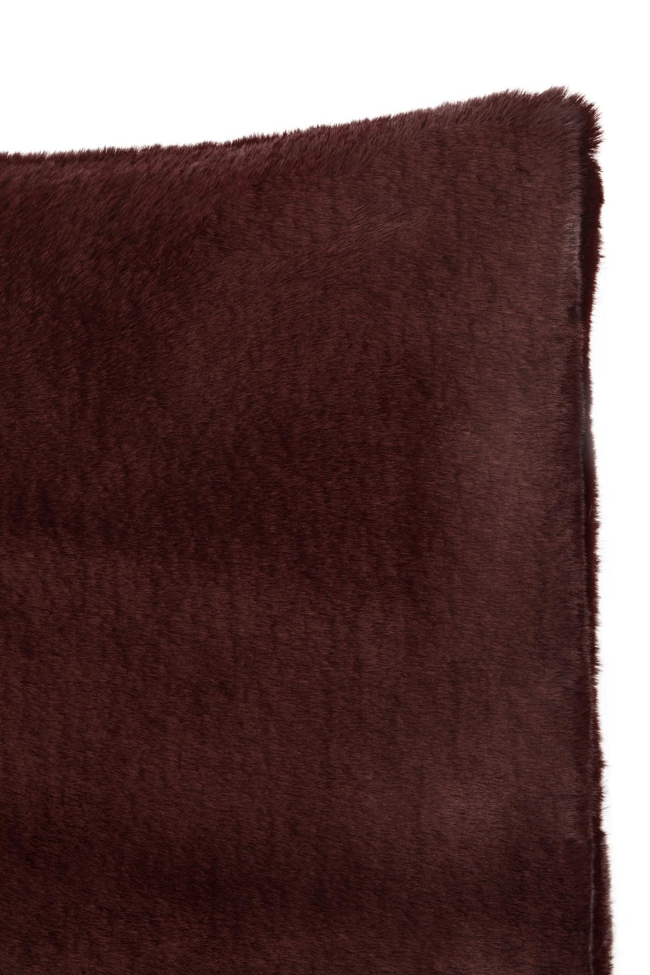 Bosie Lamina Rotwein Quadratisches Kissen
 5