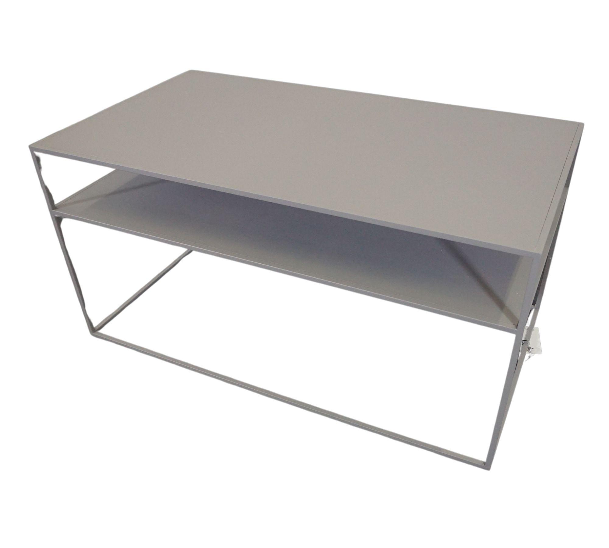 Fera Couchtisch Stahl Grau 66009 4