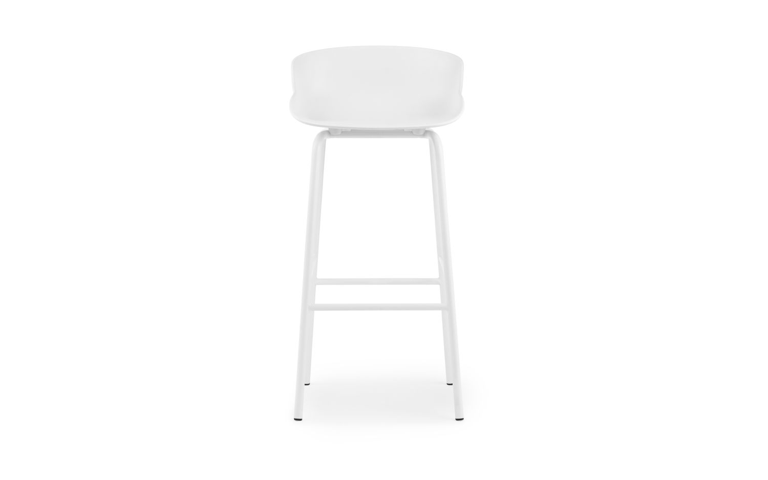 Hyg Barhocker 75 cm Sitzhöhe Kunststoff Stahl Weiß 1