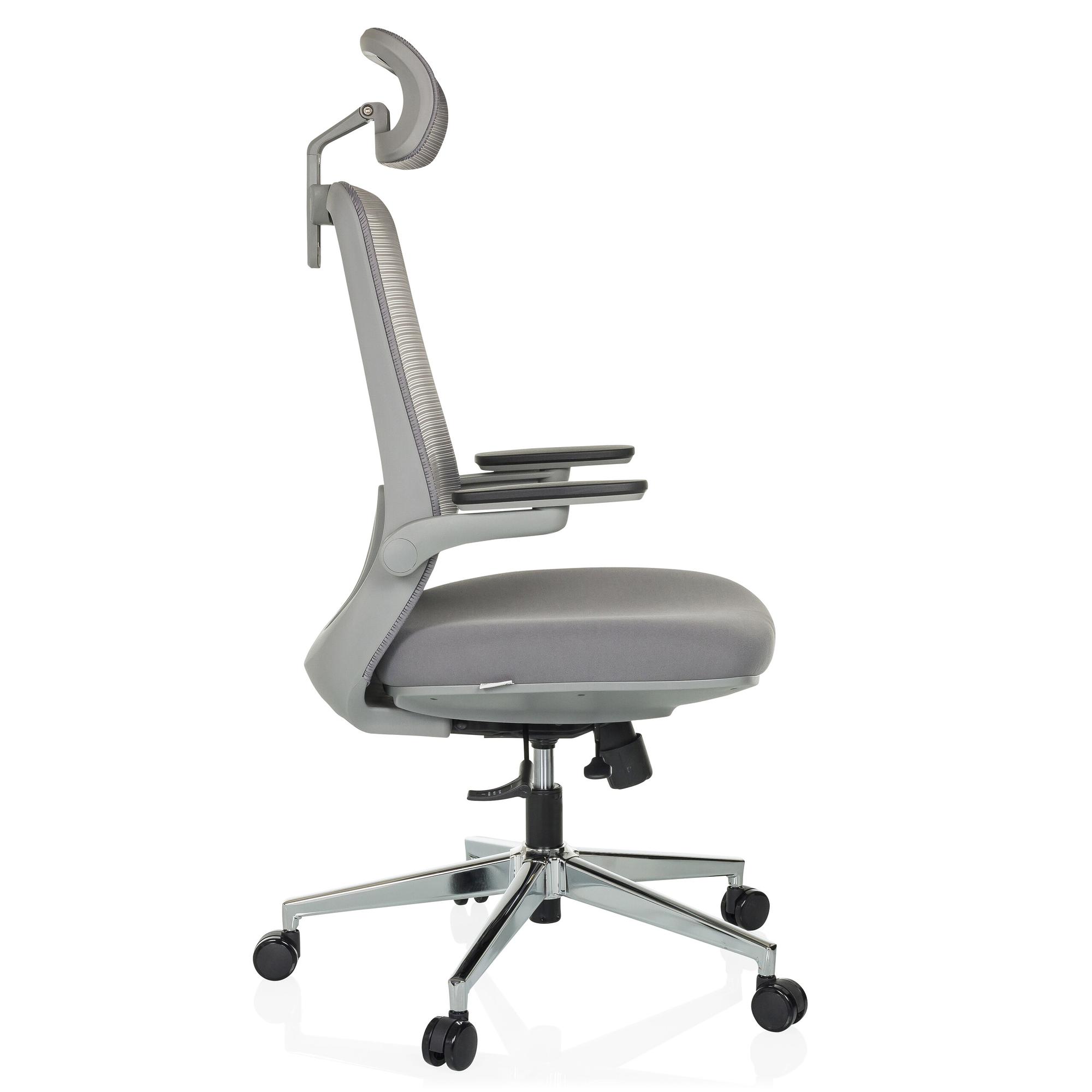 GAREMA Bürostuhl Stoff Grau 6