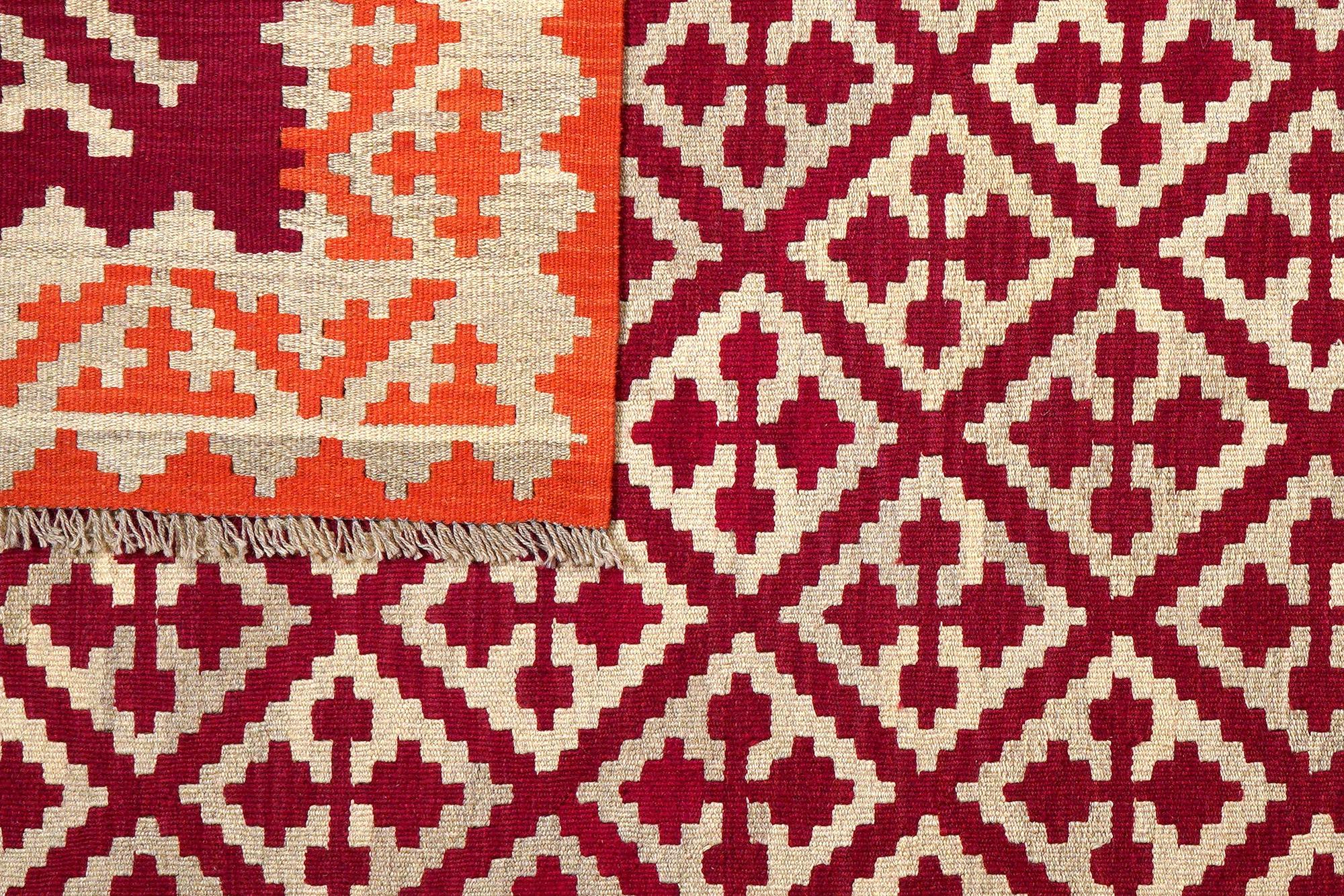 Kilim Gashgai Teppich Wolle Mehrfarbig 3