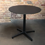 Bistro Table Tisch Stahl Schwarz 1