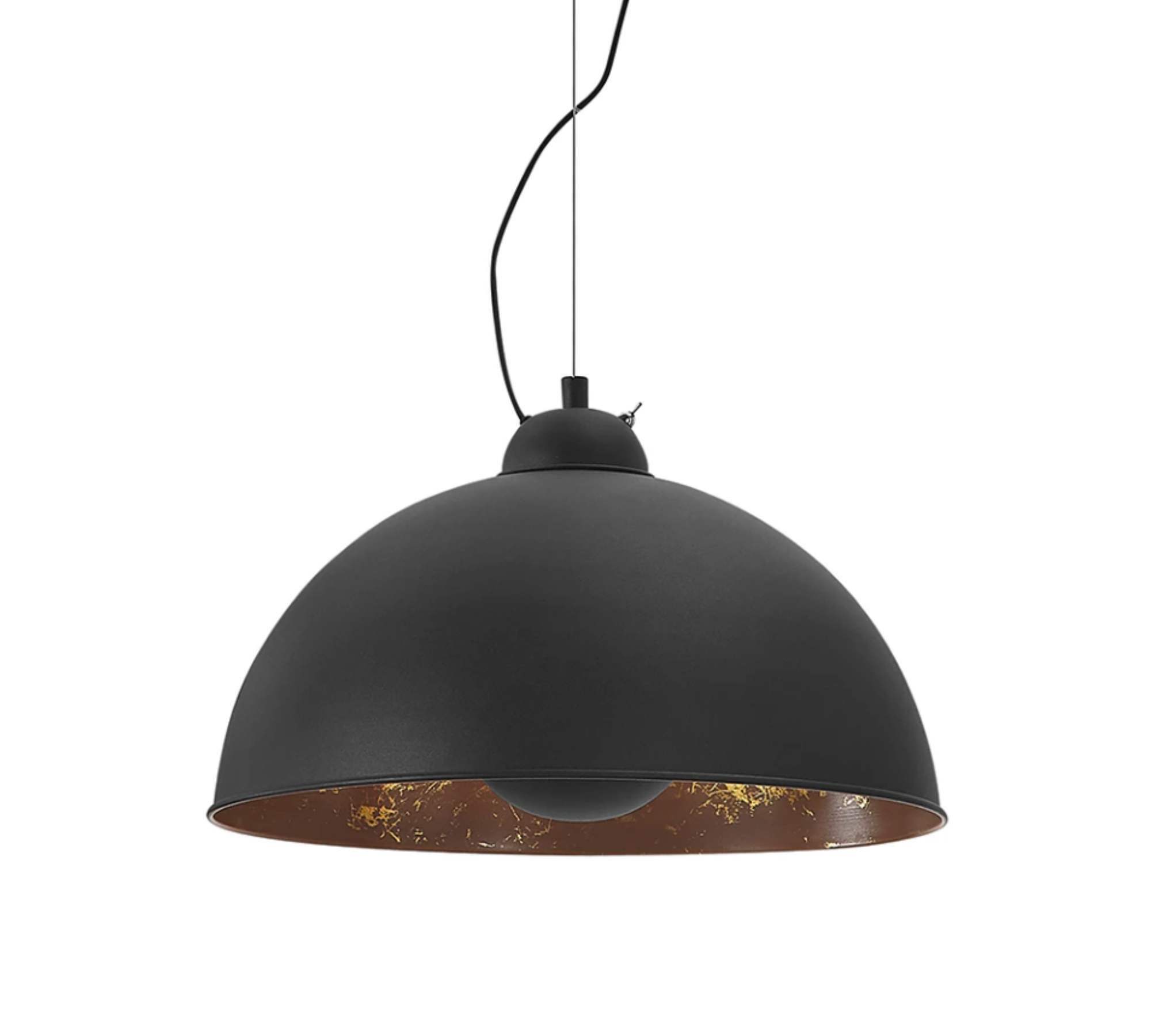 Pendant lamp Buk II Iron 1-light Gold 0