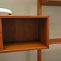 Wall shelf Teak wood 1960s 14