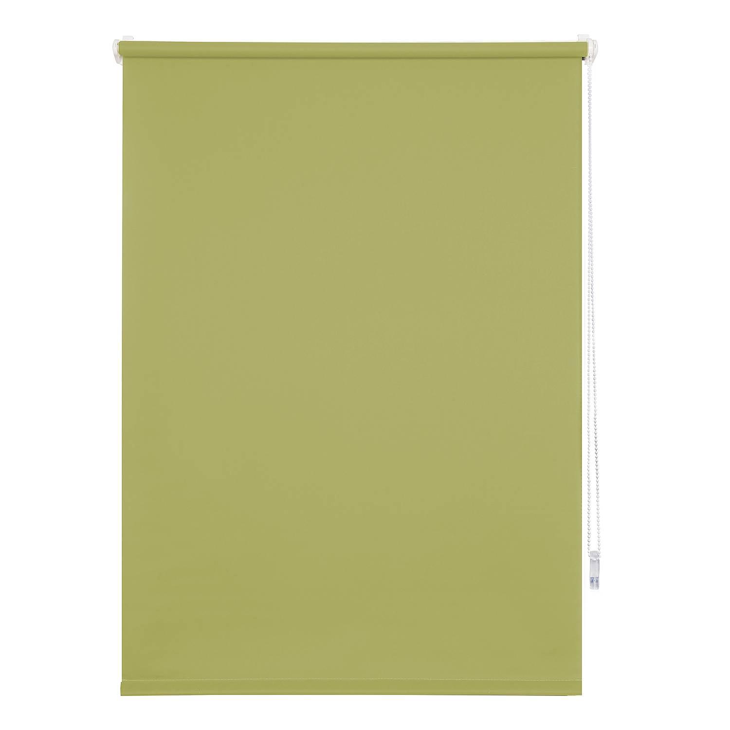 Klemmfix Rollo Win Blickdicht Grün 120 x 160 cm 0