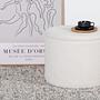 Dunken Pouf Offwhite Teddy 6