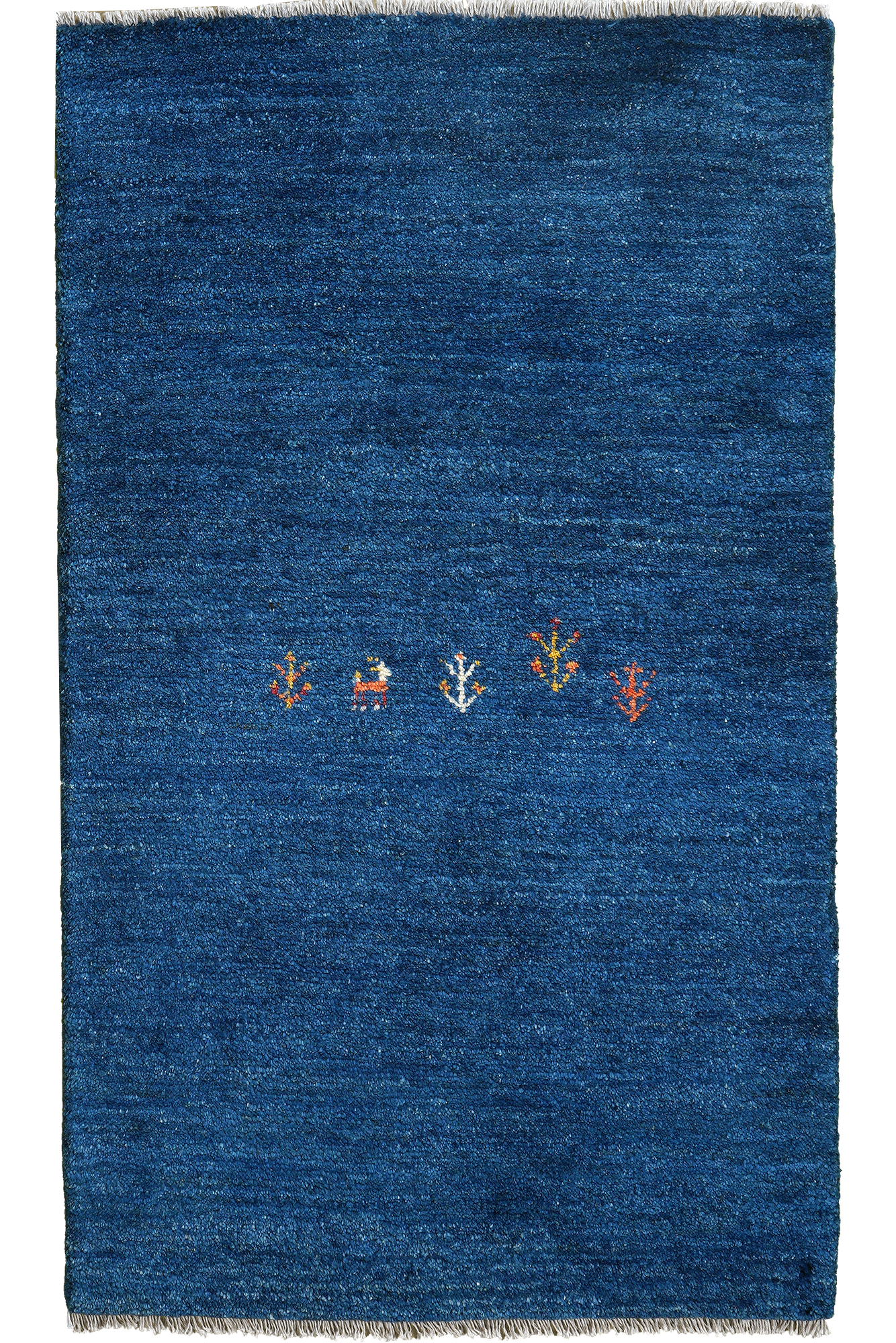 Tappeto Gabbeh Lana Blu 0