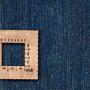 Rizbaf Gabbeh-Teppich Wolle Blau 6