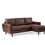 Sofa 3-Seater Chaiselongue Left Right Savannah Brown 10