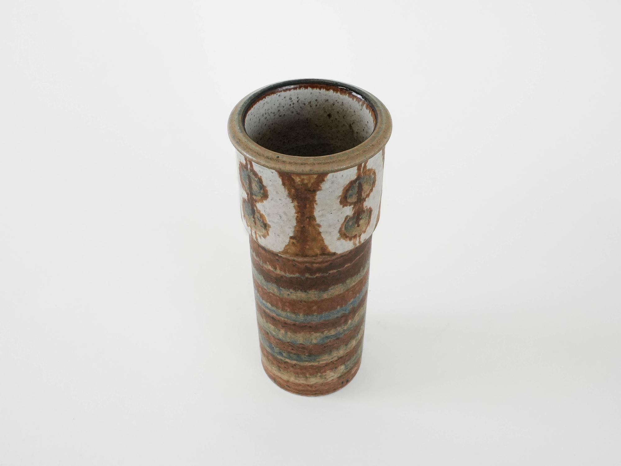 Ceramic vase Multicolored 1960s 3