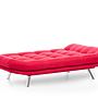 Misa Schlafsofa 3-Sitzer Rot 6