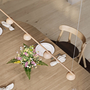 Blush Rail Pendelleuchte 5-Flammig Beige 3