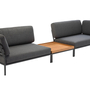 Level Lounge Sofa Grau 1