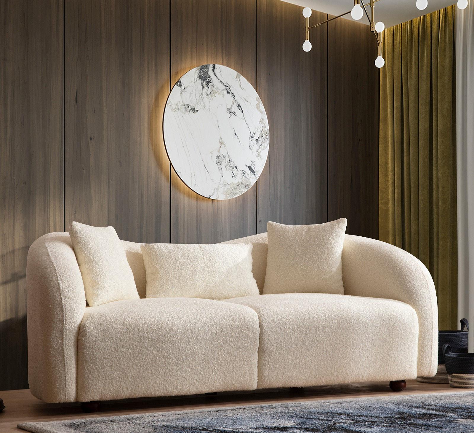 Venedik Sofa 2-Sitzer Creme 0