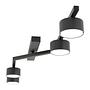 Ceiling Light Skan 4-Light Steel Black 3