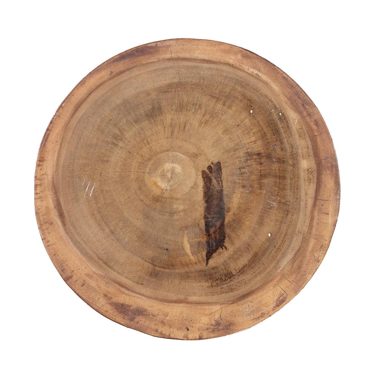 Der Massaka Hocker Natur ø30cm 7