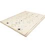 Gabbeh Basi Teppich Wolle Beige 3