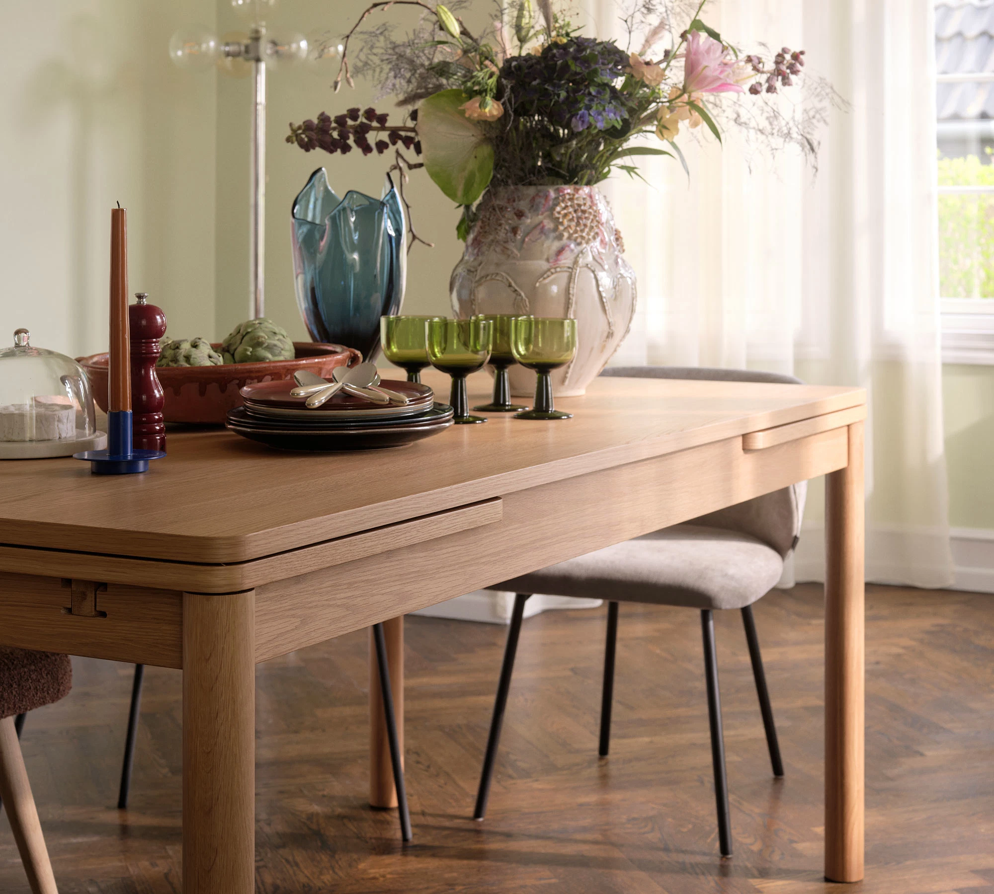 Bradley Esstisch Oak Ausziehbar 170-270cm Länge 0