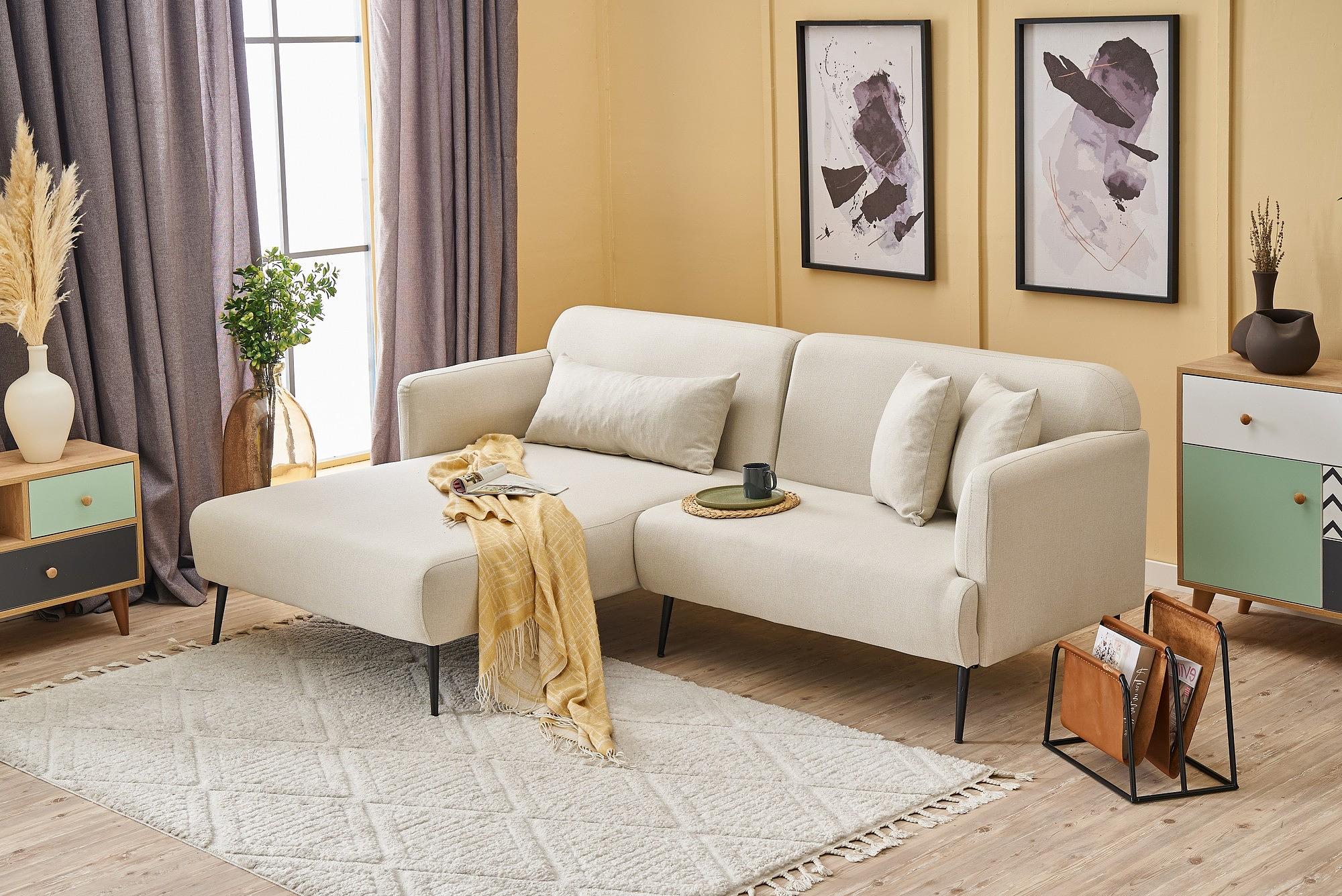 Revos Sofa Récamiere Links Creme 1