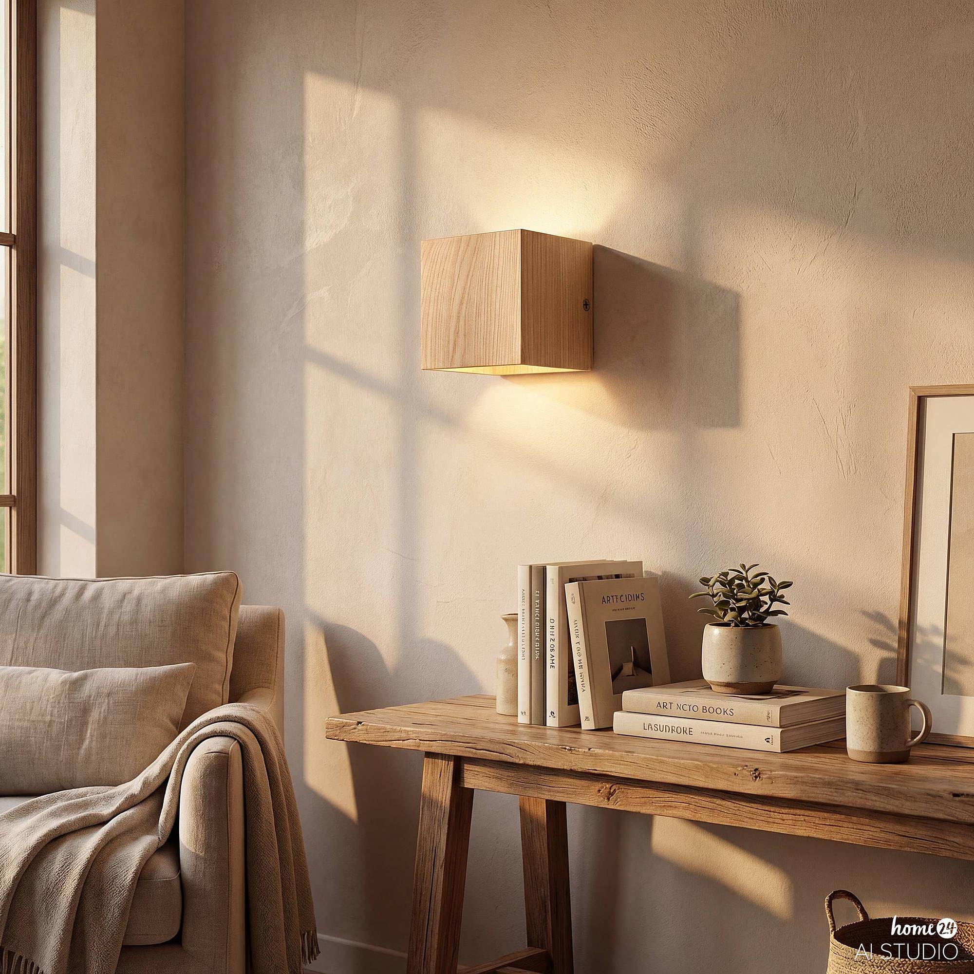 Wall Lamp Sarnia 1-Light Solid Pine 2