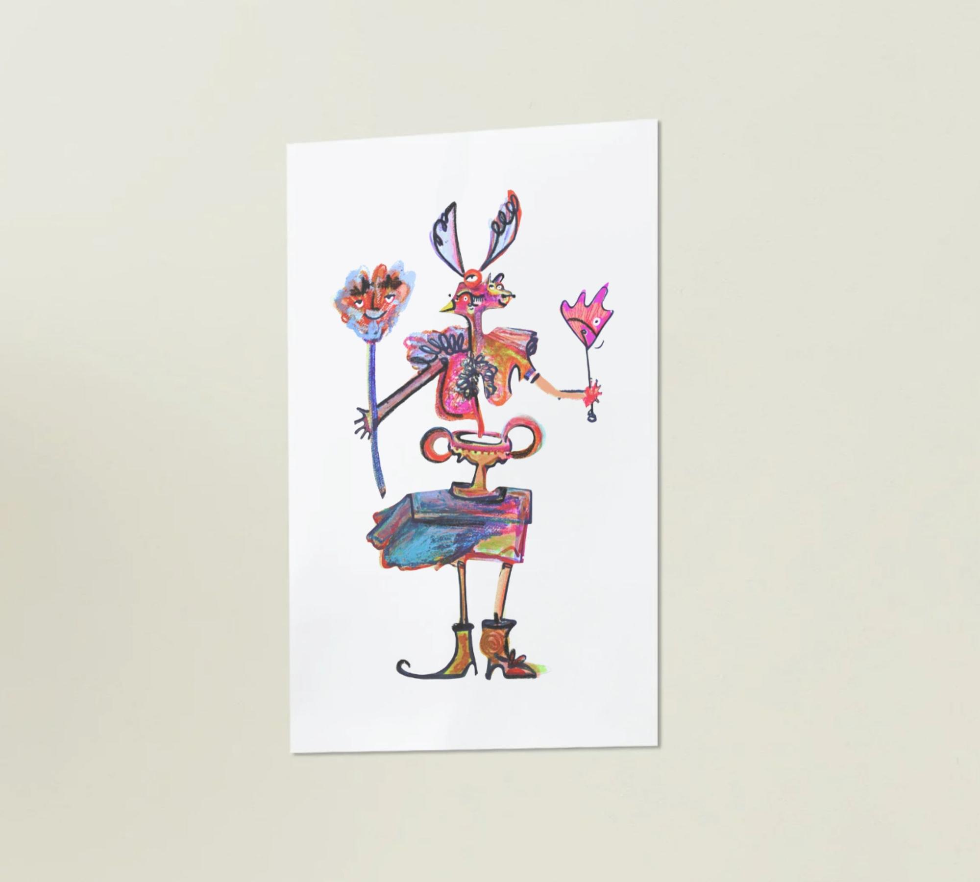 Hekate Stampa d'arte Multicolore 4