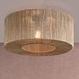 Iguazu Typ C Deckenleuchte Eisen Jute Beige 0