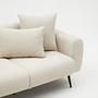 Side Sofa 3-Sitzer Creme 4