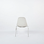 Eames Fiberglass Side Chair by Herman Miller Parchment  3