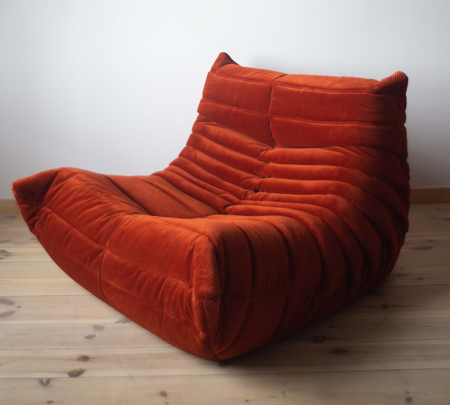 Togo Lounge Set 4-piece Cord Orange 2