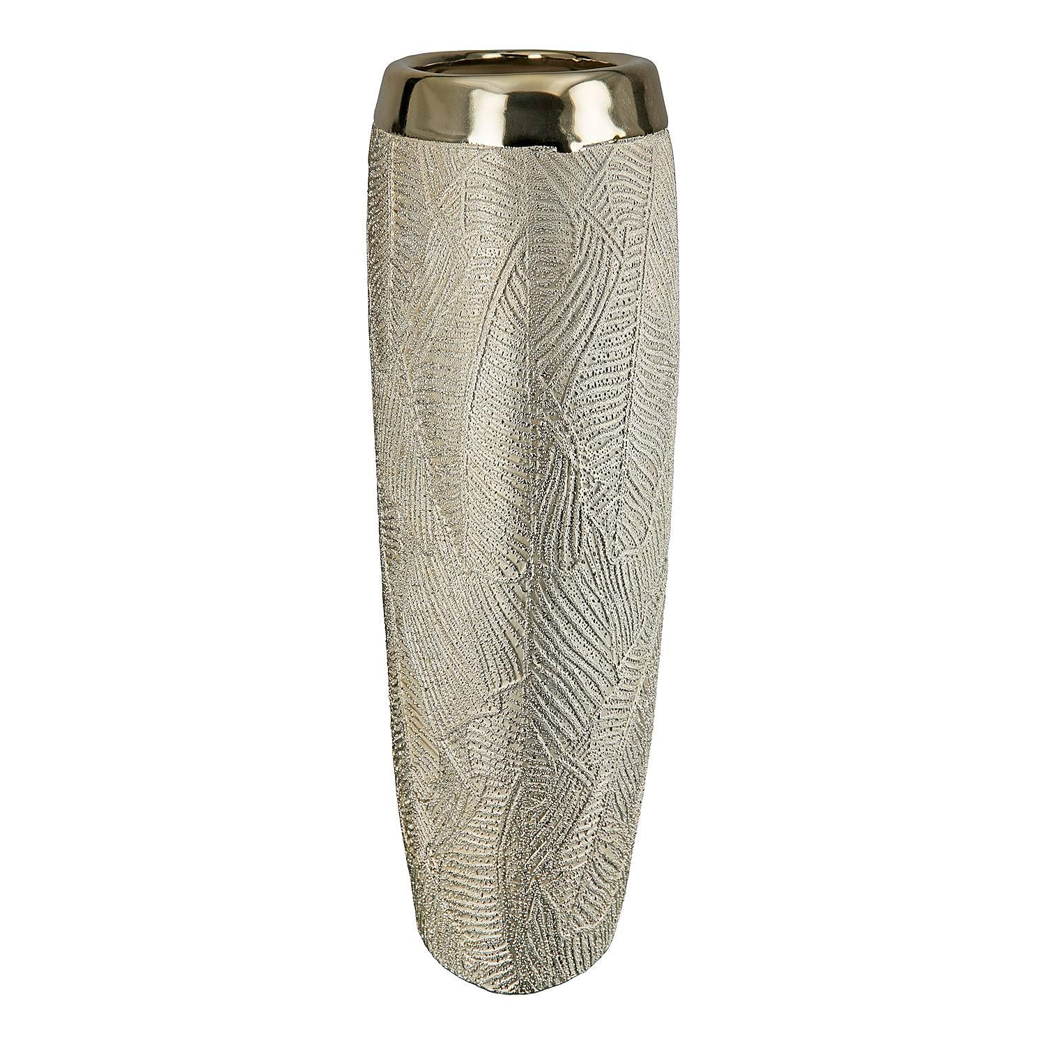 Cascade Vase Ceramic Champagne 4
