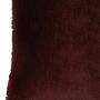 Bosie Lamina Rotwein Quadratisches Kissen
 4