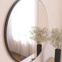 Ozze Mirror Black Ø60cm 0