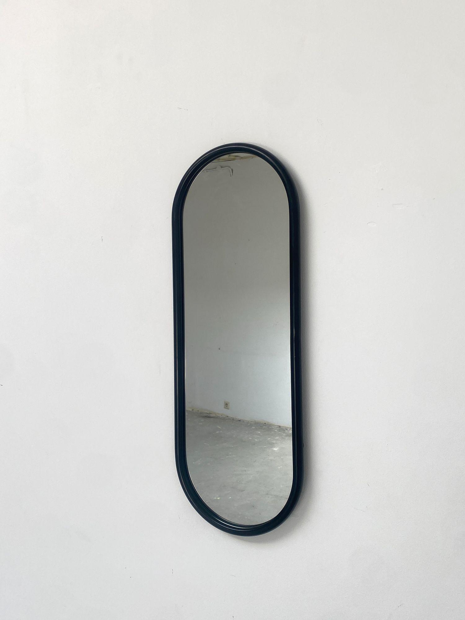 Angui Spiegel Stahl Schwarz 1