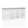 ESTHA 10 Shoe Rack White 0