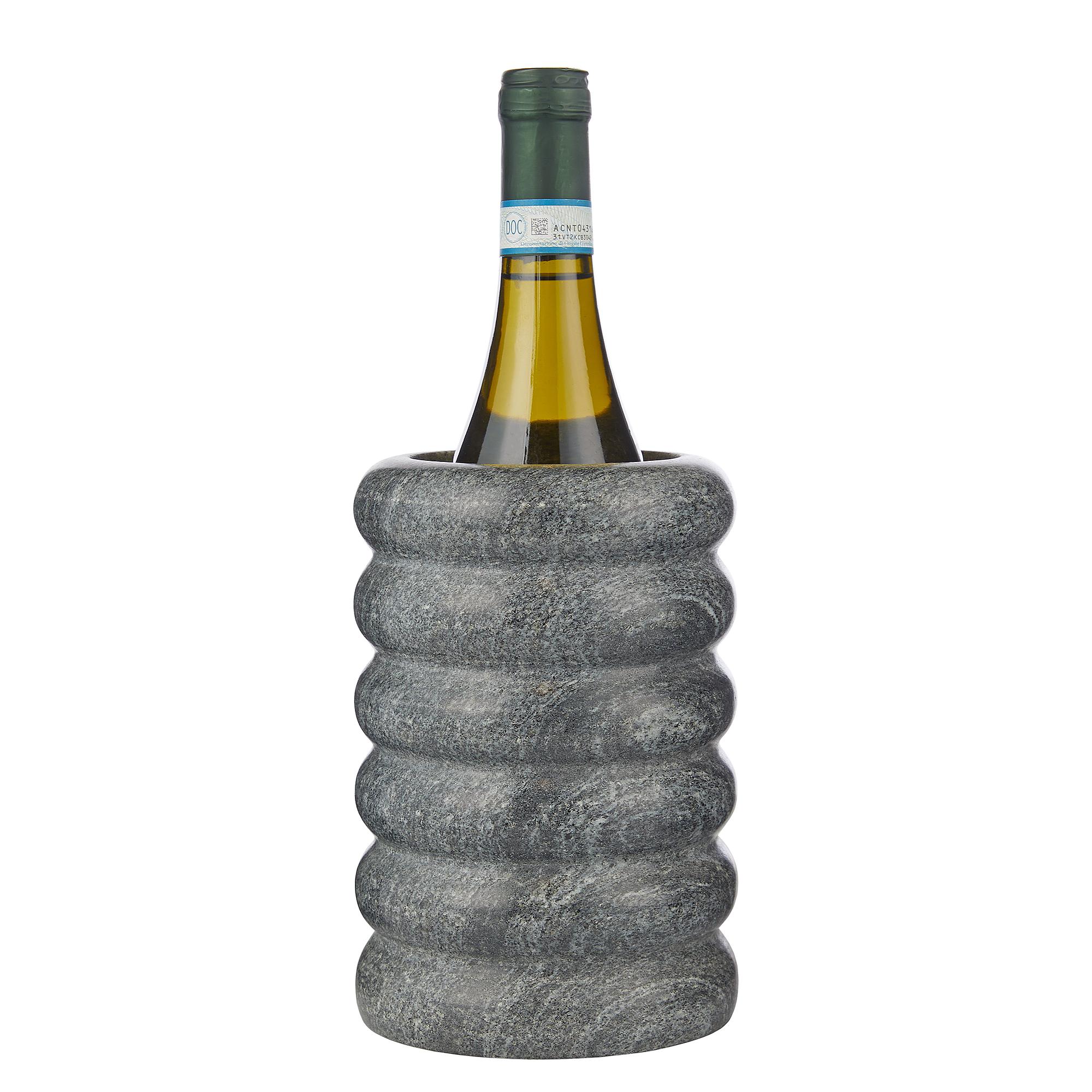 MARBLE Wine Cooler Dark Grey Marble 1