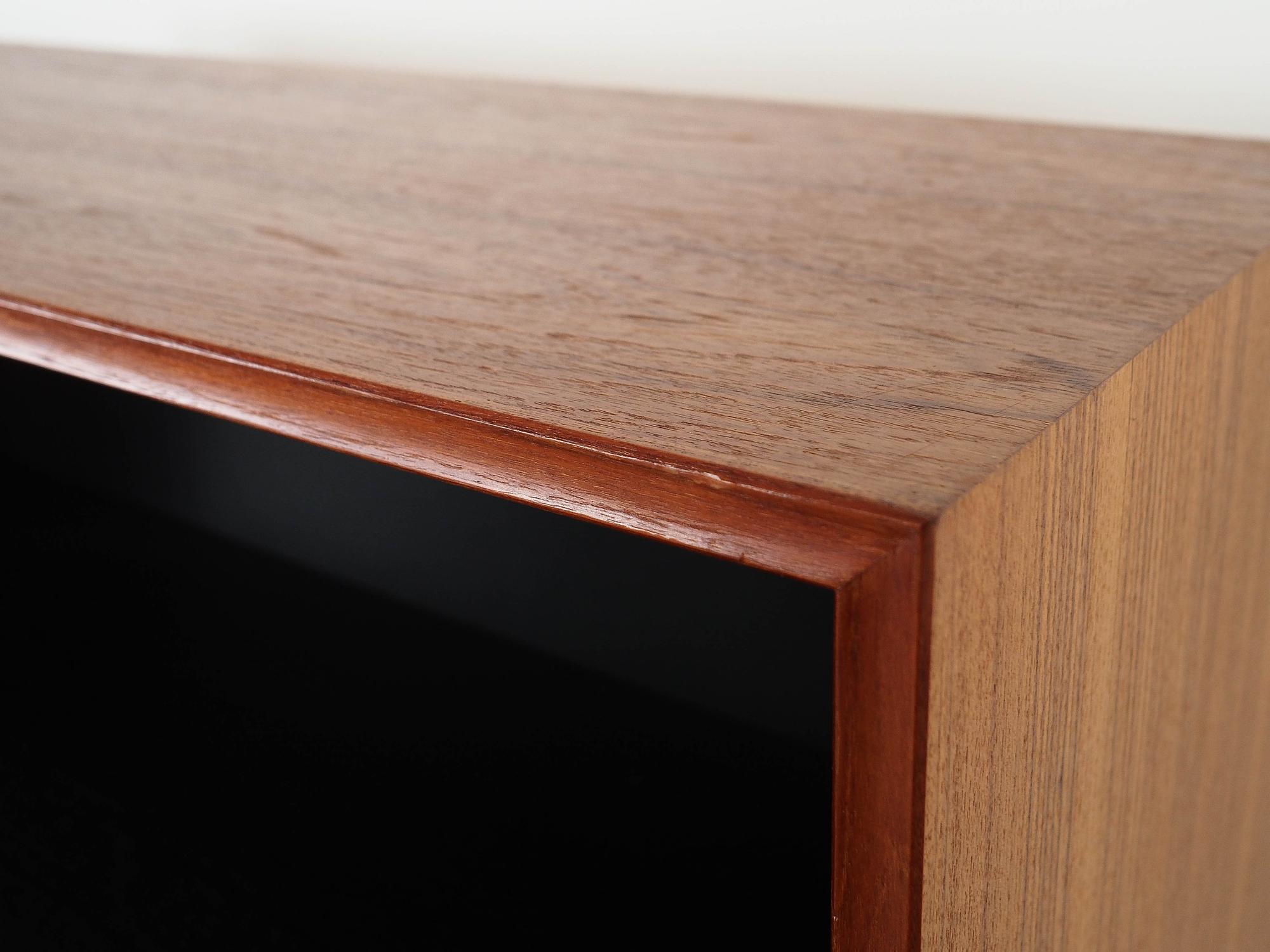 Teak bookshelf Brown 1970s 7