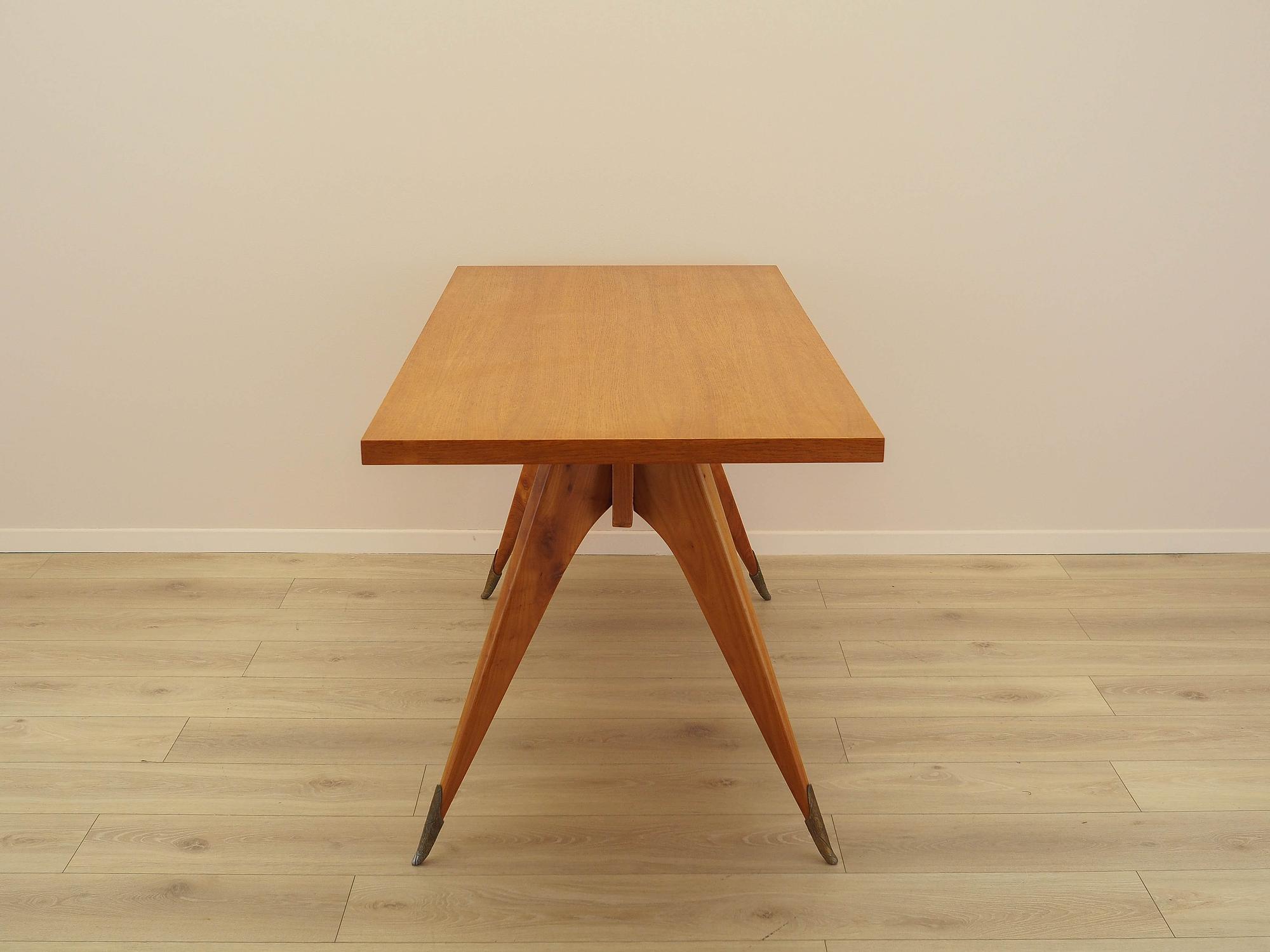 Schreibtisch Eiche Braun 1970er Jahre 8