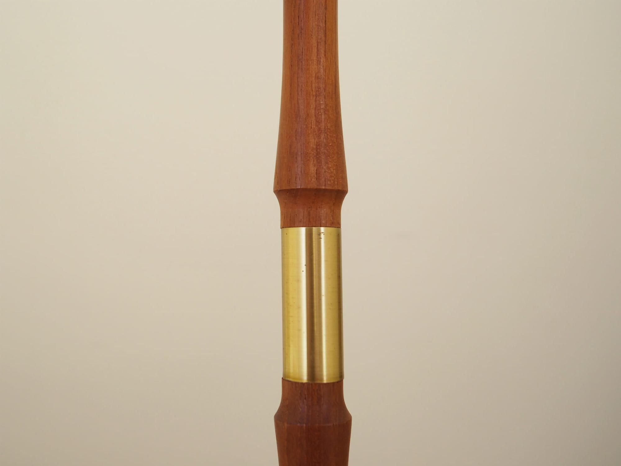 Floor lamp wood metal multicolor 1970s 13