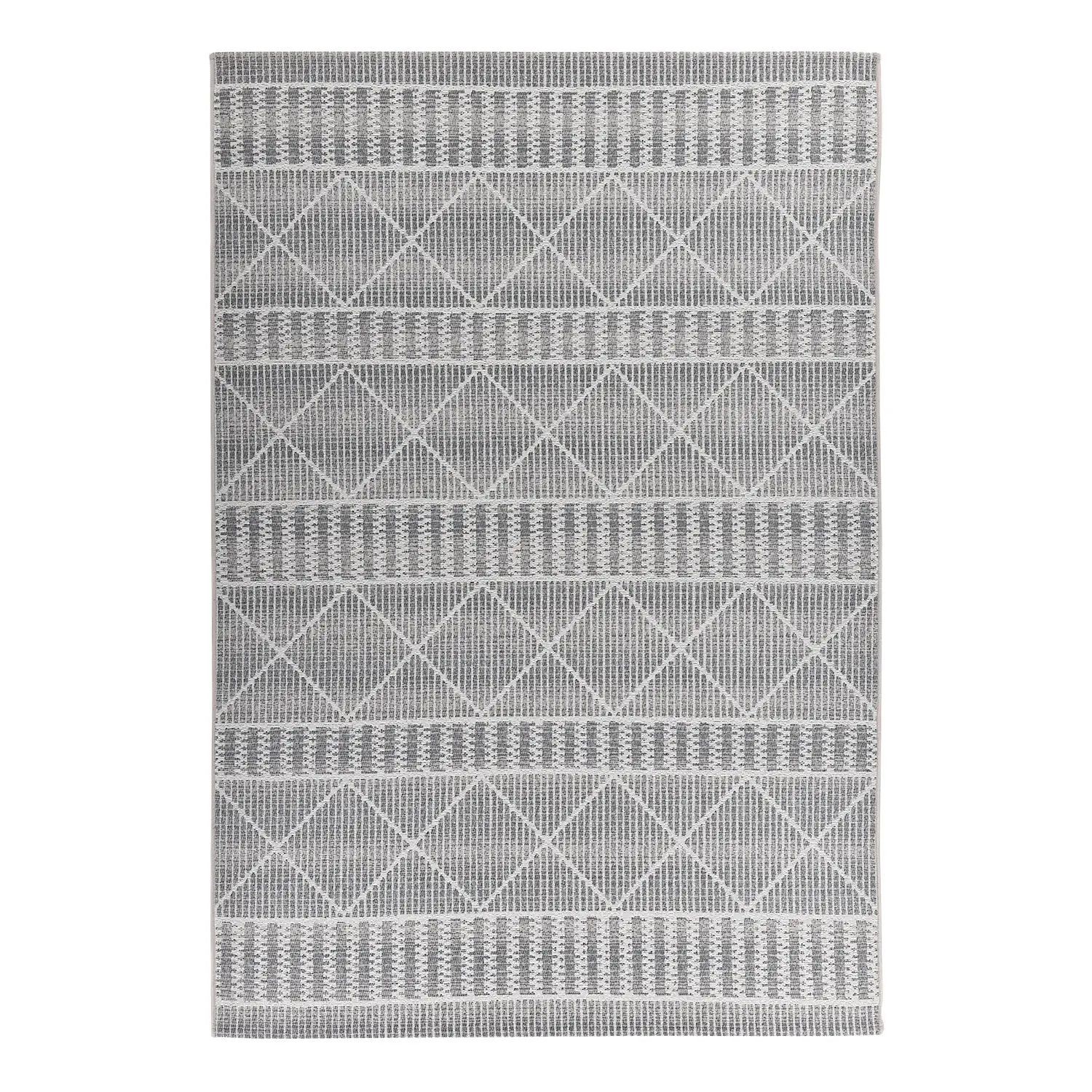 Funky Geometric Outdoorteppich Beige 0