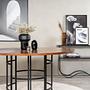 Copenhagen Dining table Brown Black 3