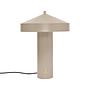 Lampada da tavolo Hatto metallo beige 0