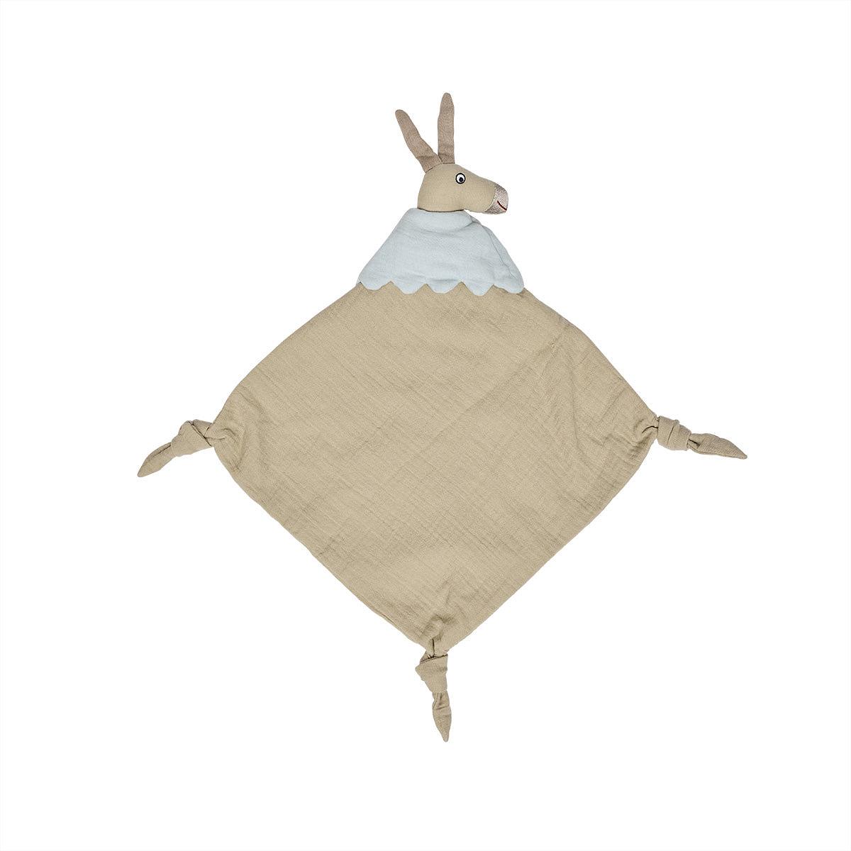 Donny Kuscheltuch Bio-Baumwolle Cloud Ice Blau 0