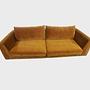 Noa Sofa 3-Sitzer Velour Matt Amber 5