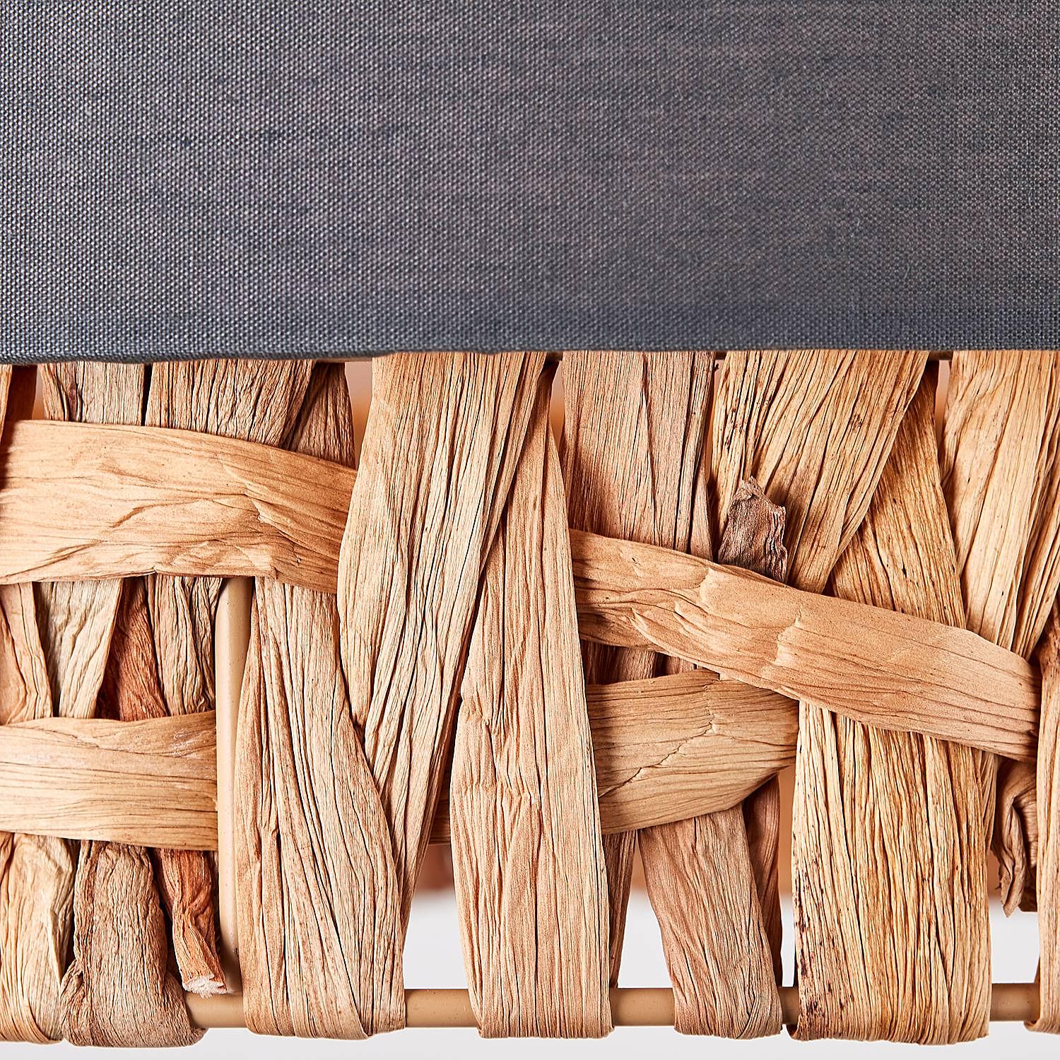 Waterlilly Ceiling light Linen Plant leaf 2-bulb 2