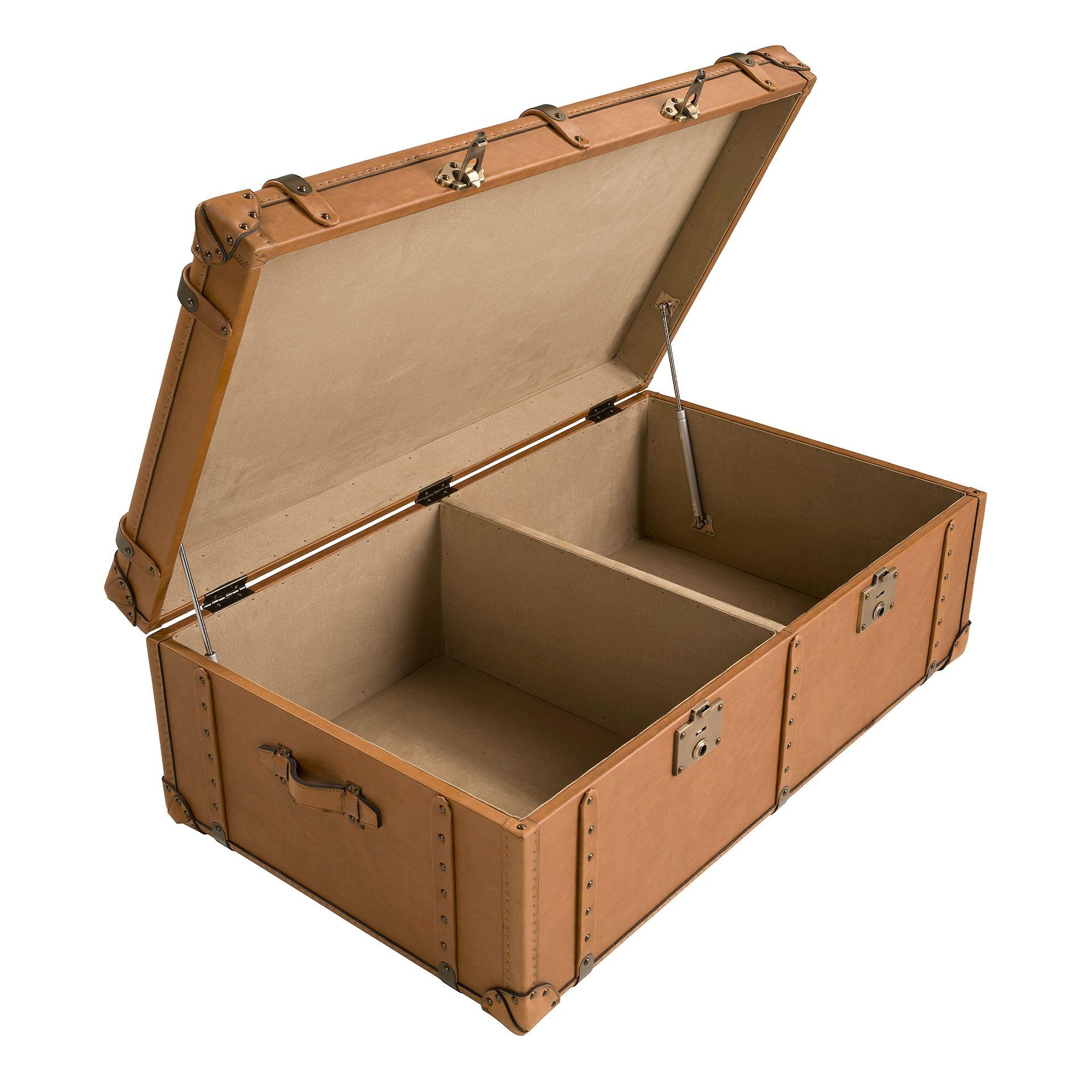 Brauner Lederkoffer 2146 5