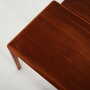 3x Vintage Side Table Teak Brown 1970s 6