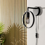 Wall lamp Metal Black 0