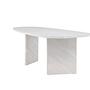 Grönvik Dining Table White Concrete Look 220x100cm 2