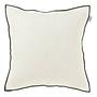 Look Pillowcase Linen White 38 x 38 cm 0
