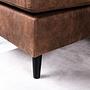 Sofa 3-Seater Chaiselongue Left Right Savannah Brown 7